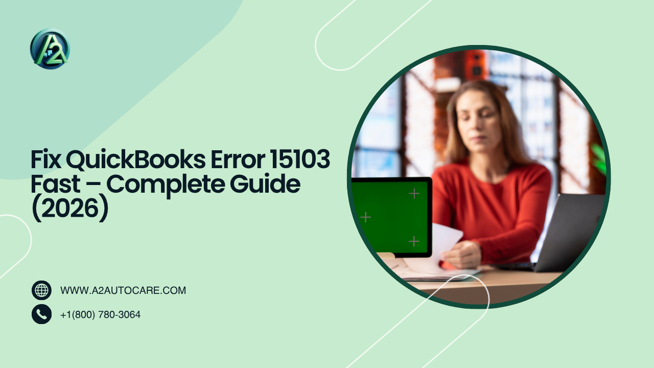 QuickBooks Error 15103 Desktop Update Help 